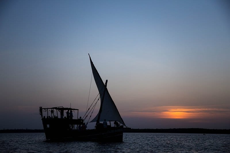 Custom journey dhow sailing