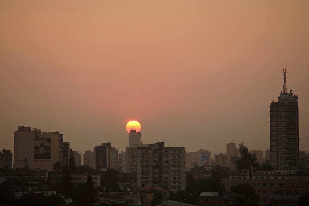 Maputo cityscape
